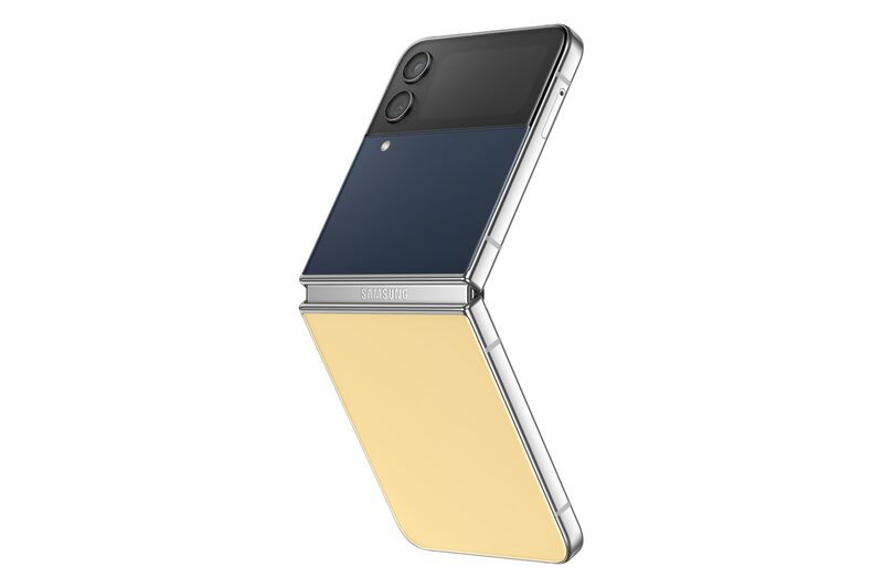 Samsung Galaxy Z Flip4 Bespoke Edition (avec face avant Bleue)