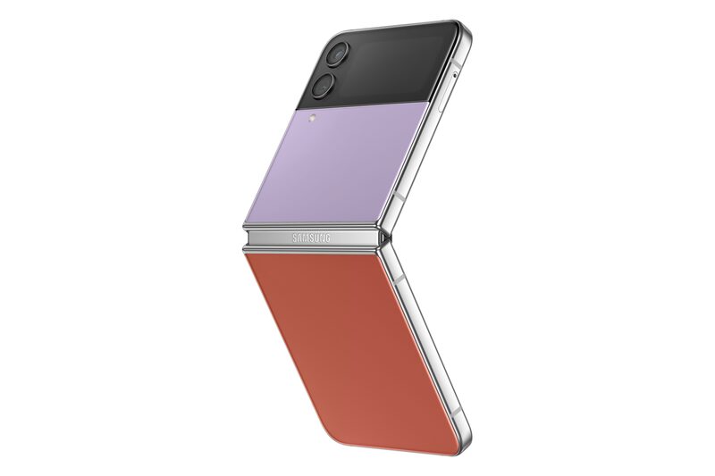 Samsung Galaxy Z Flip4 Bespoke Edition (avec face avant Lavande)
