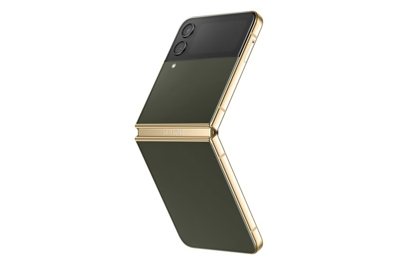 Samsung Galaxy Z Flip4 Bespoke Edition (avec face avant Verte)