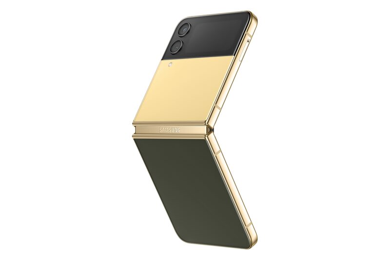 Samsung Galaxy Z Flip4 Bespoke Edition (avec face avant Jaune)