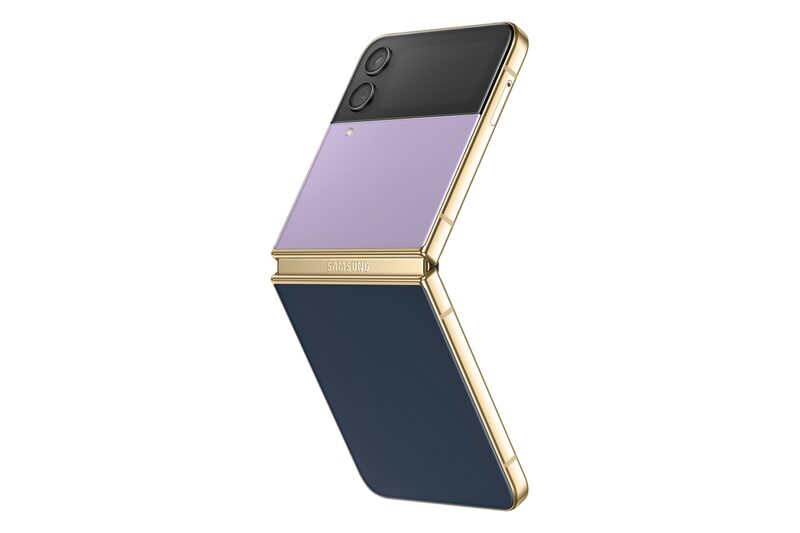 Samsung Galaxy Z Flip4 Bespoke Edition (avec face avant Lavande)