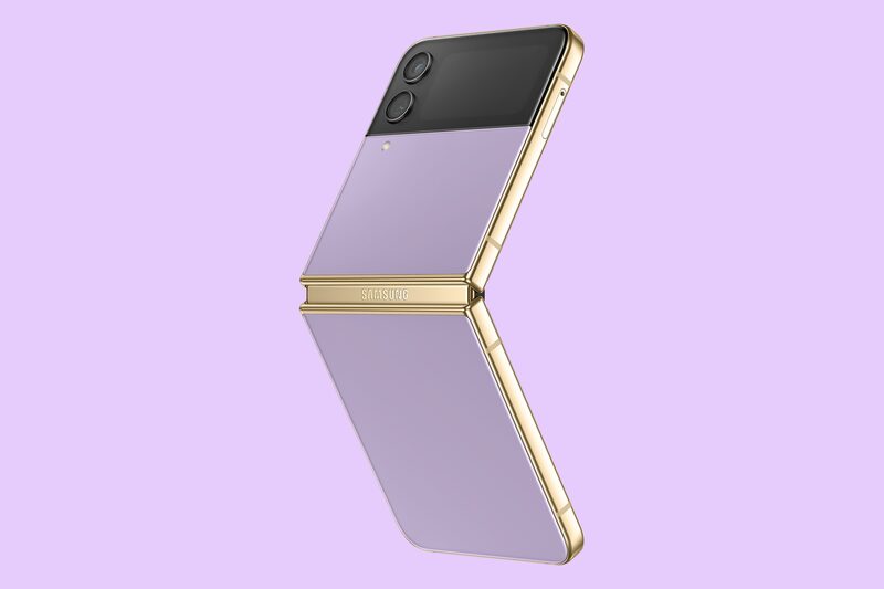 Samsung Galaxy Z Flip4 Bespoke Edition (avec face avant Lavande)