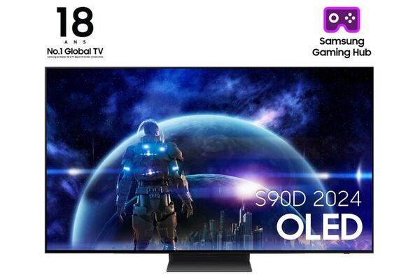 Samsung TV AI OLED 48'' S90D 2024, 4K
