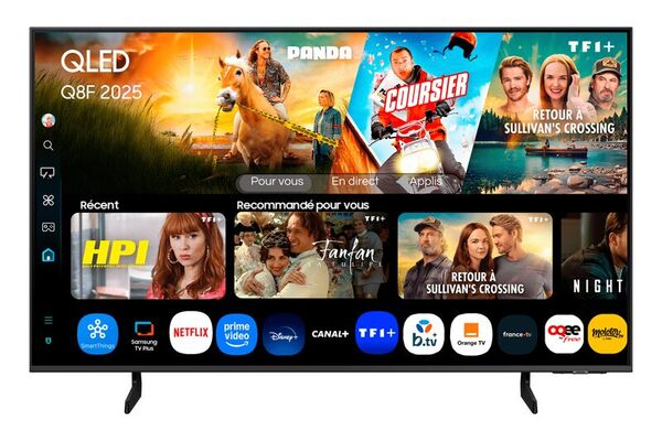 Samsung TV AI QLED 65" Q8F 2025, 4K, Quantum Dots