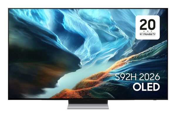 65" OLED S92H 4K Samsung Vision AI Smart TV (2026) Sans Reflet