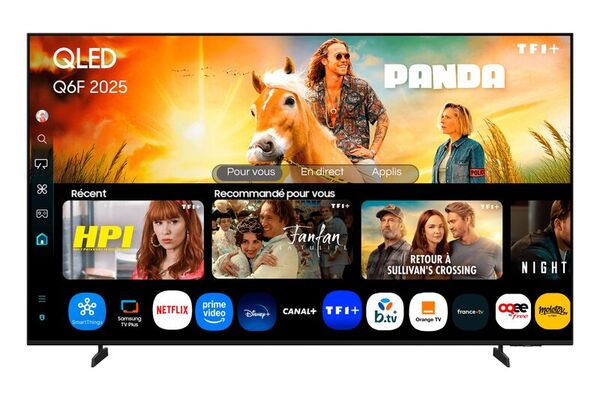 Samsung TV AI QLED 75" Q6F 2025, 4K, Quantum Dots