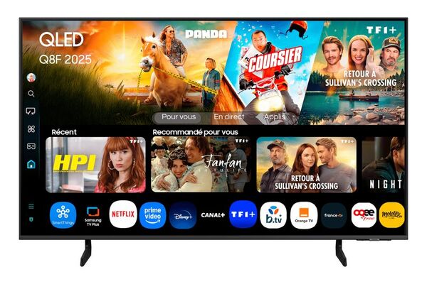Samsung TV AI QLED 85" Q8F 2025, 4K, Quantum Dots