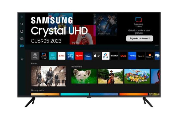 Samsung TV Crystal UHD 50" CU6905 2023, 4K, Smart TV