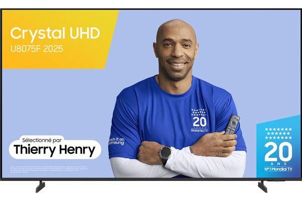 75" Crystal UHD U8075H 4K Samsung Vision AI Smart TV (2026)