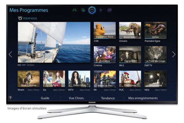 Samsung TV LED 48’’, Full HD, Smart TV, 3D, 400Hz CMR - UE48H6500