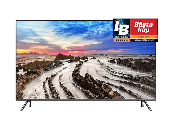 Samsung TV UHD Premium 49'' MU7075, Smart TV, 2300 PQI