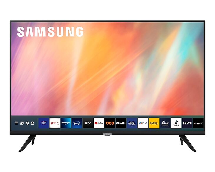 Samsung TV Crystal UHD 55" 55AU7025 2021, 4K, Smart TV