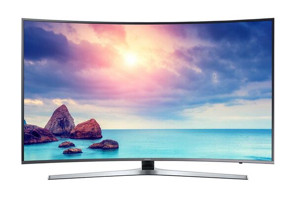 Samsung TV UHD 55'', Ecran Incurvé, Smart TV, 1600 PQI - UE55KU6650