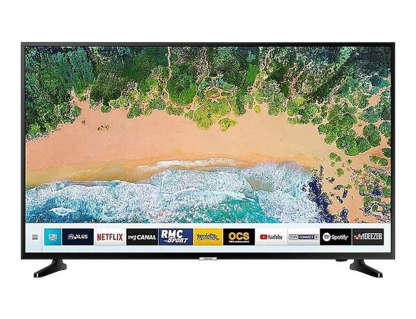 Samsung TV 4K UHD 55'' NU7026, Smart TV 1300 PQI
