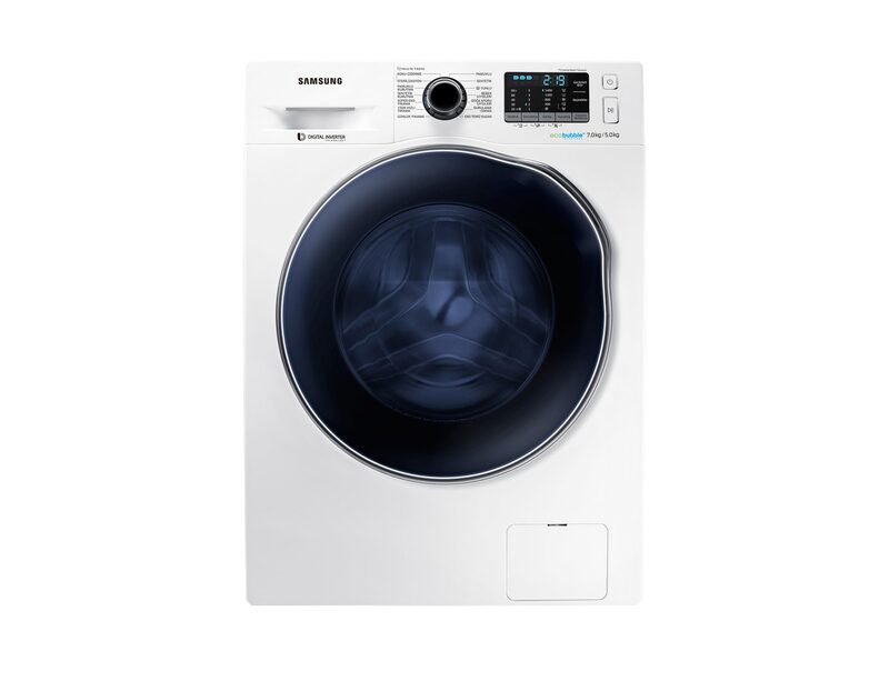 Samsung Lavante-séchante EcoBubble, 7+5kg - WD70J5410AW