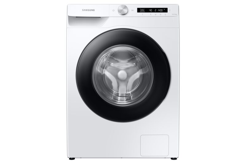 Lave-linge Samsung Blanc ecobubble™ / Dist. auto. de lessive / AI Control / 9kg - WW90T534DAWCS3 Classe A