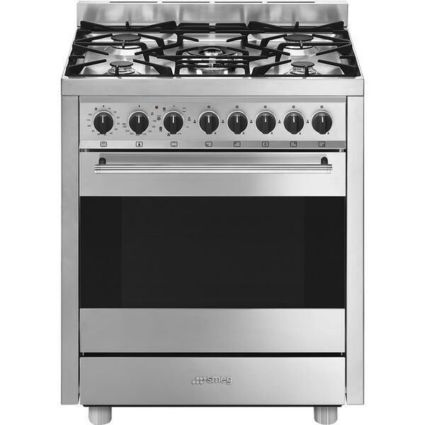 Smeg Piano de cuisson Gaz 70x60 cm B71GMX2