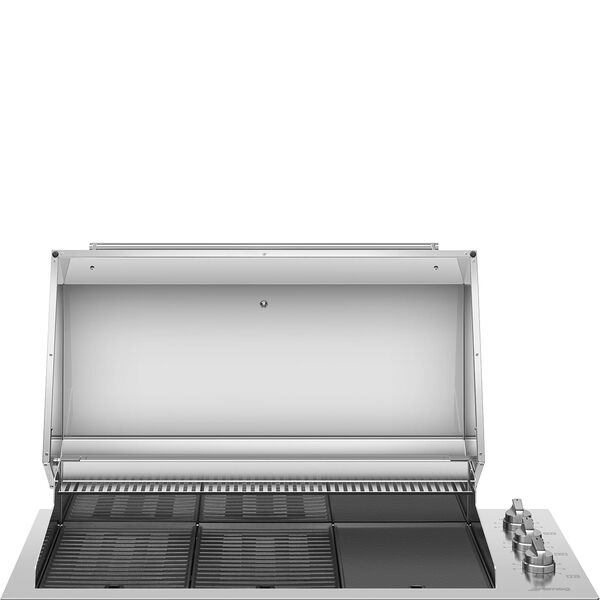 Smeg Barbecue électrique 120 cm BBQE12X