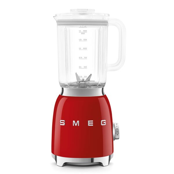 Smeg Blender vintage Rouge Années 50 BLF03RDEU