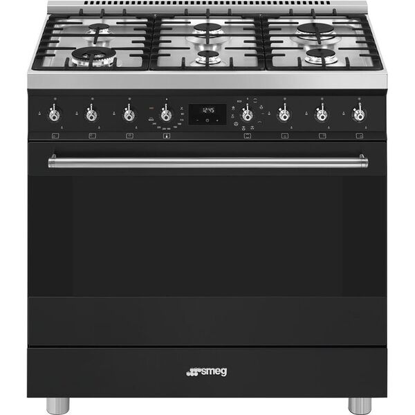 Smeg Piano de cuisson Gaz 90x60 cm C9GMMB2