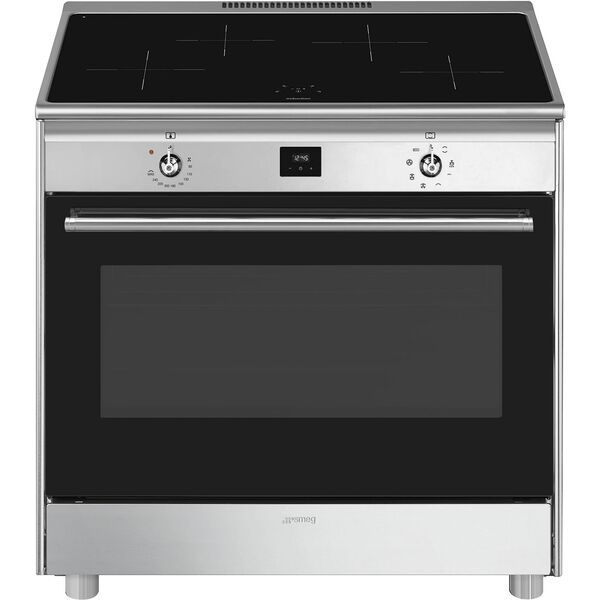 Smeg Piano de cuisson Induction 90x60 cm CG90CIXT
