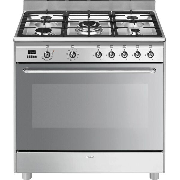 Smeg Piano de cuisson Gaz 90x60 cm CG90X2