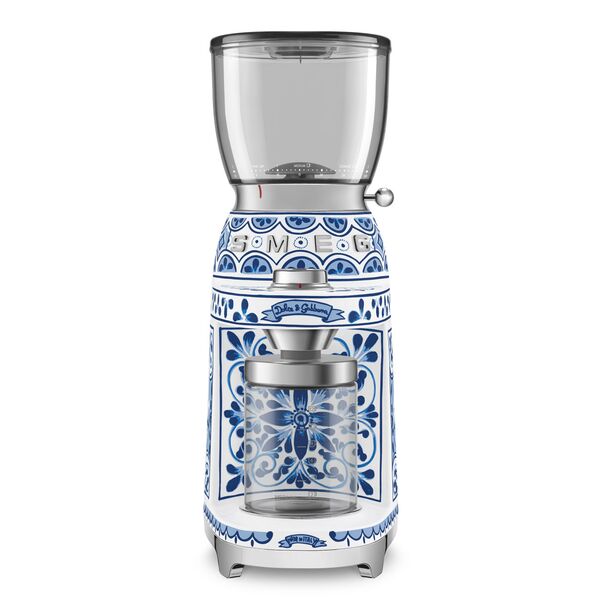 Smeg Broyeur à café vintage Blu Mediterraneo Années 50 CGF01DGBEU
