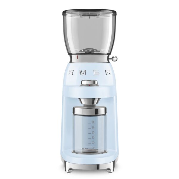 Smeg Broyeur à café vintage Bleu Azur Années 50 CGF11PBEU