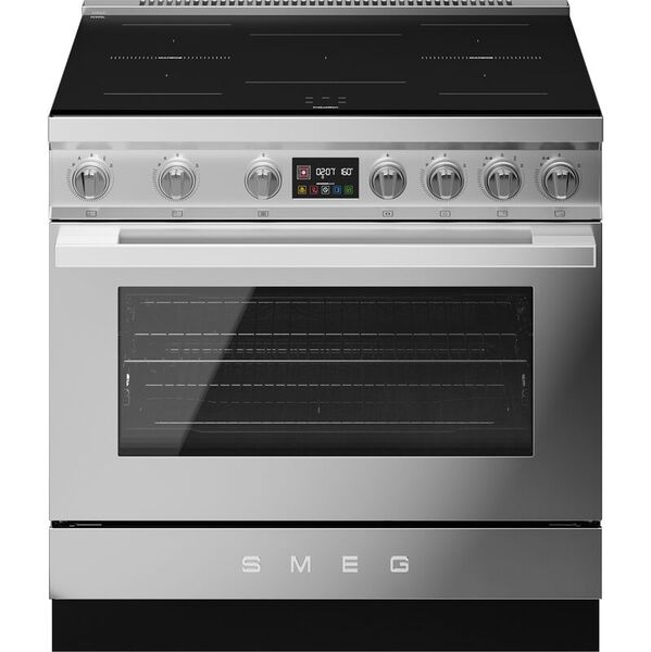 Smeg Piano de cuisson Induction 90x60 cm CPF90I1PX2