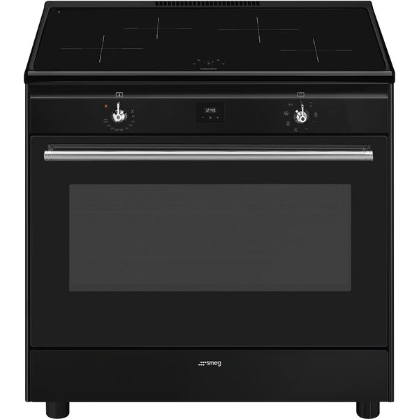 Smeg Piano de cuisson Induction 90x60 cm CX91IMBL