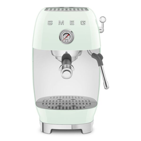 Smeg Machine à café Expresso vintage Vert d'Eau Années 50 ECF03PGEU