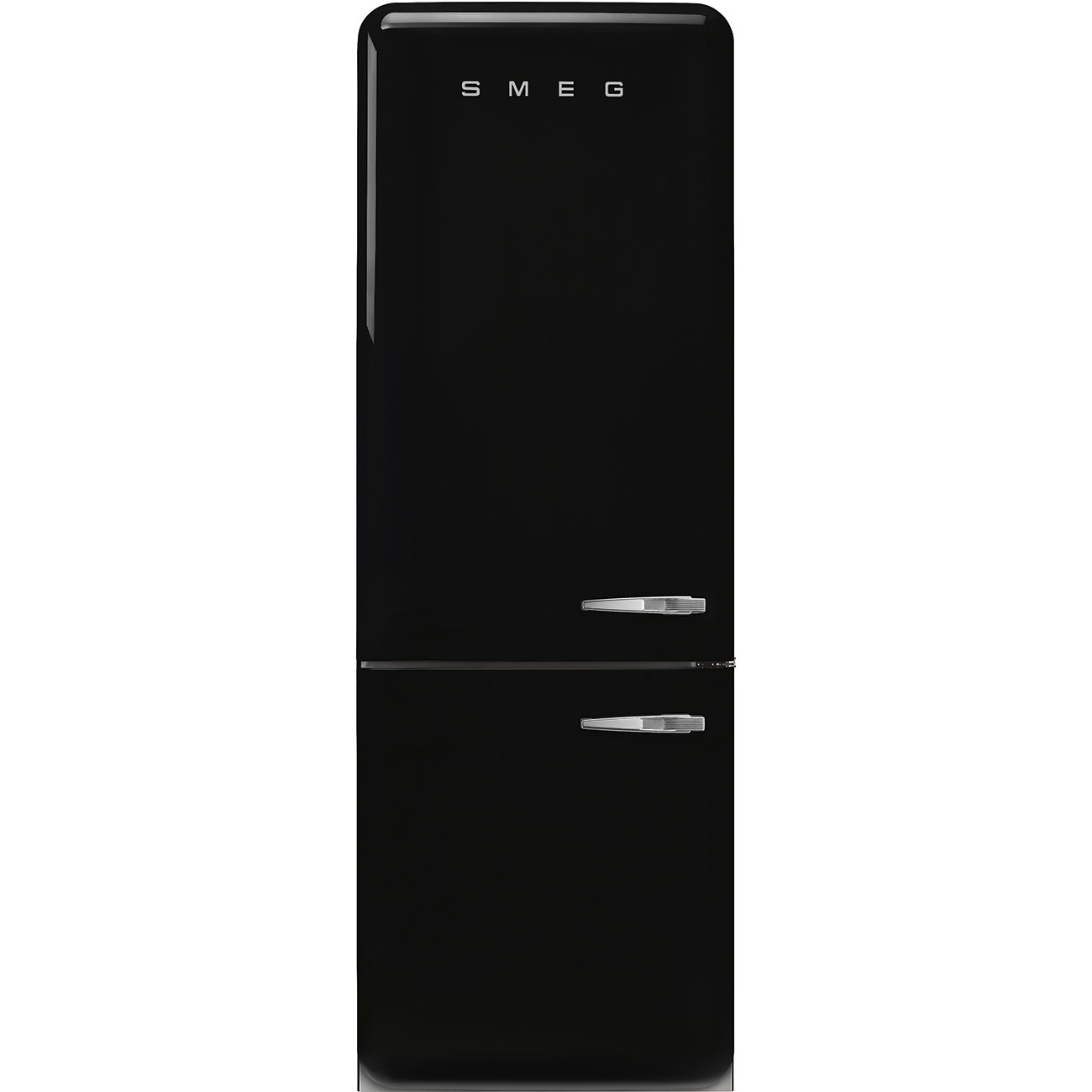 Smeg Réfrigérateur Combiné Noir FAB38LBL6