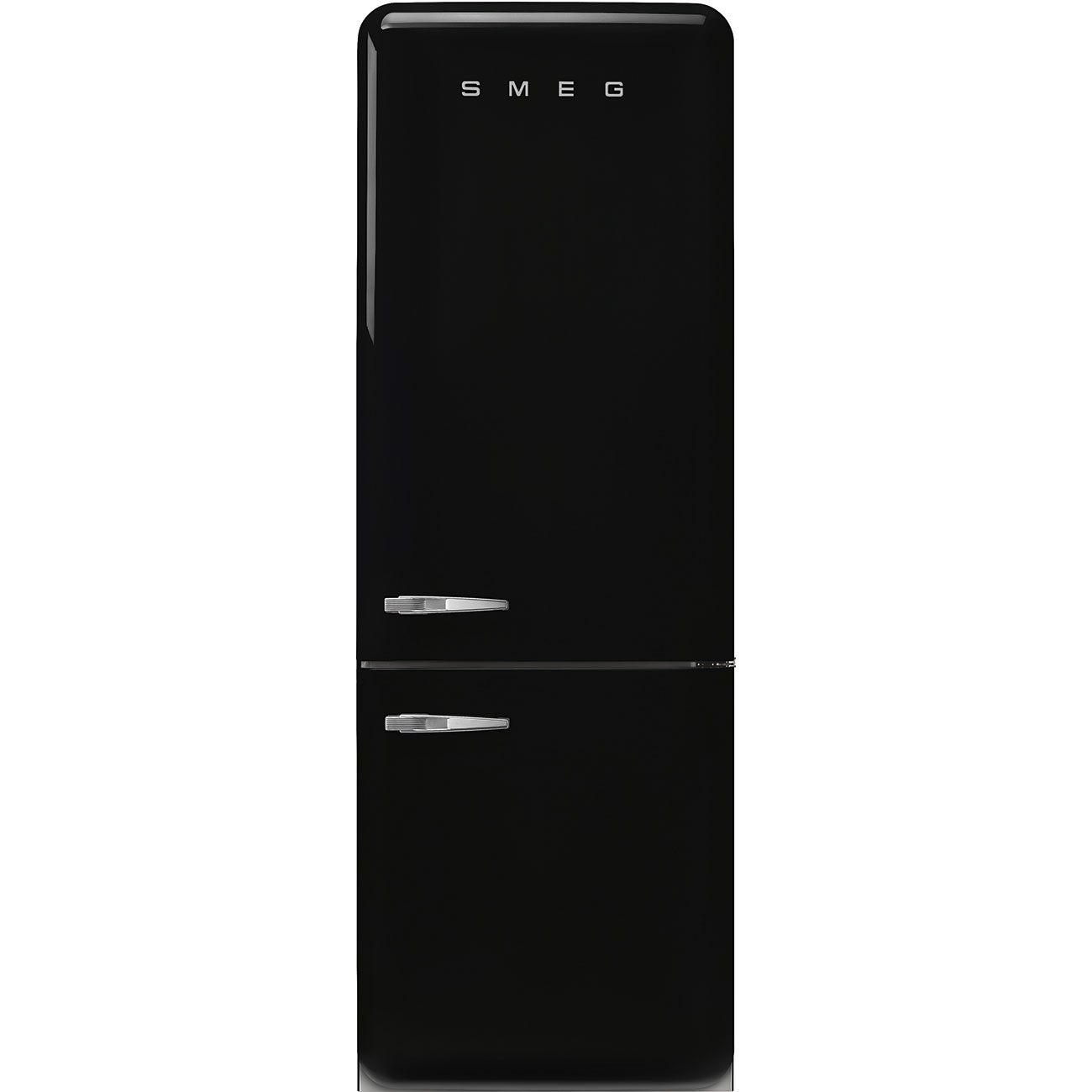 Smeg Réfrigérateur Combiné Noir FAB38RBL6