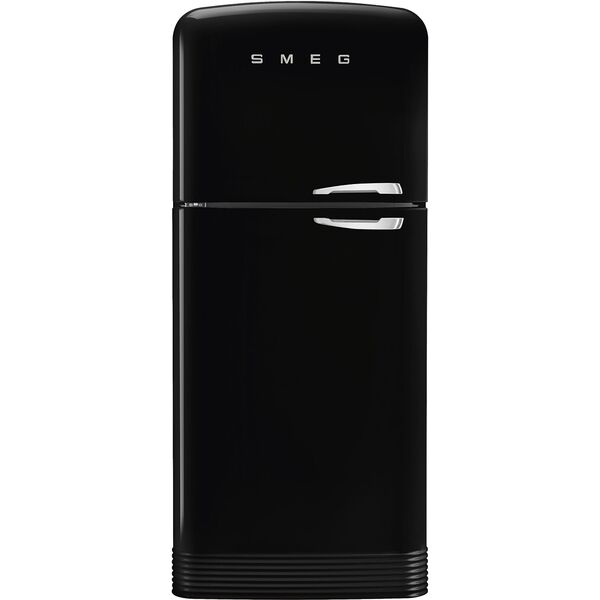 Smeg Réfrigérateur Deux portes Noir FAB50LBL5