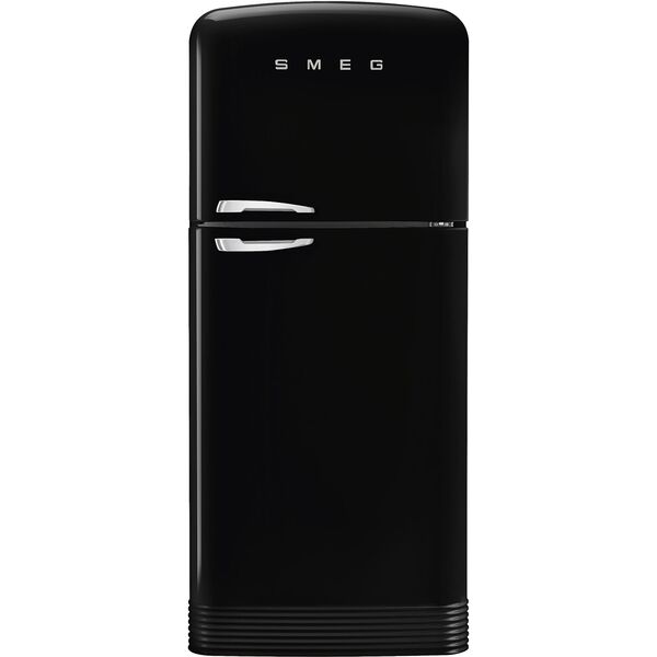 Smeg Réfrigérateur Deux portes Noir FAB50RBL5