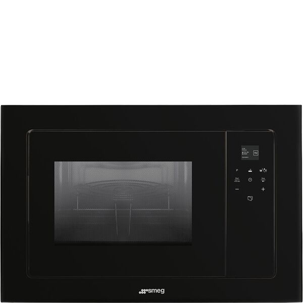 Smeg Micro-ondes Gril Noir FMI120B3