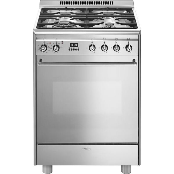 Smeg Piano de cuisson Gaz 60x60 cm GP61X9