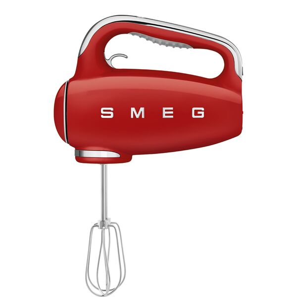 Smeg Batteur à main électrique vintage Rouge Années 50 HMF01RDEU