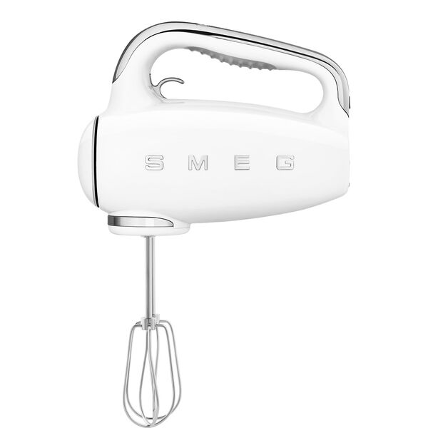 Smeg Batteur à main électrique vintage Blanc Années 50 HMF01WHEU