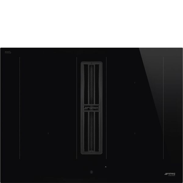 Smeg Plaque Induction avec hotte intégrée HOBD472D2