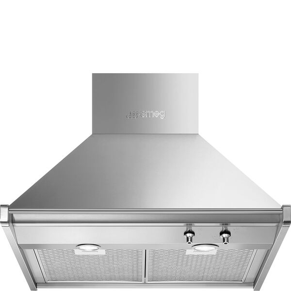 Smeg Hotte décorative murale Inox KD70XE
