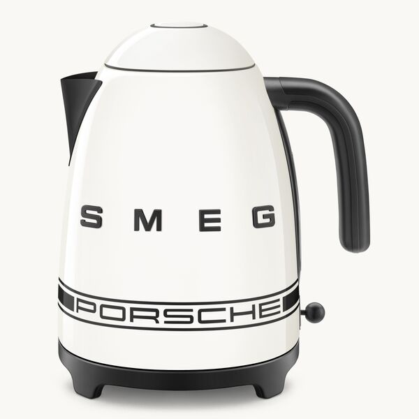 Smeg Bouilloire Porsche x - Édition Blanc Carrara KLF03PCWEU