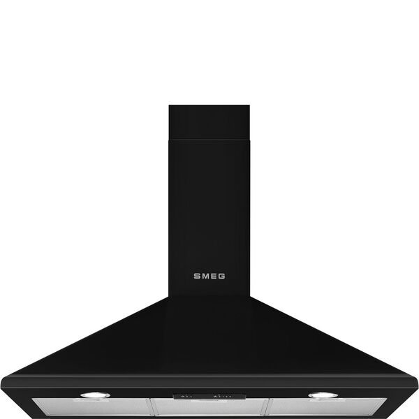 Smeg Hotte décorative murale Noir KSED95NEE