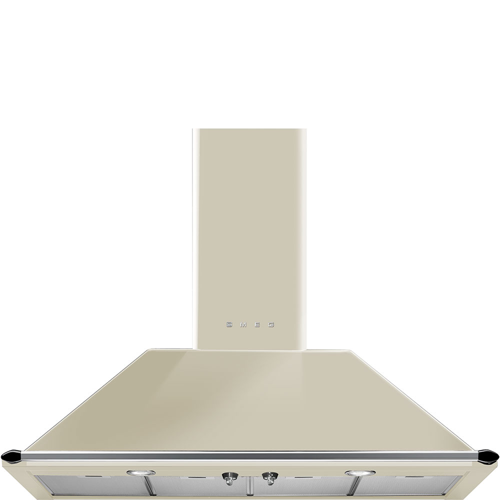 Smeg Hotte décorative murale Crème KT110PE