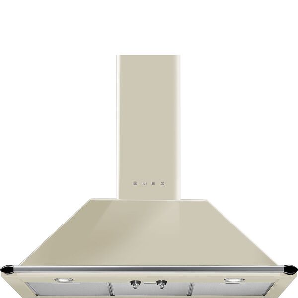 Smeg Hotte décorative murale Crème KT90PE