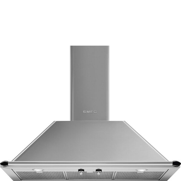 Smeg Hotte décorative murale Inox KTR90XE