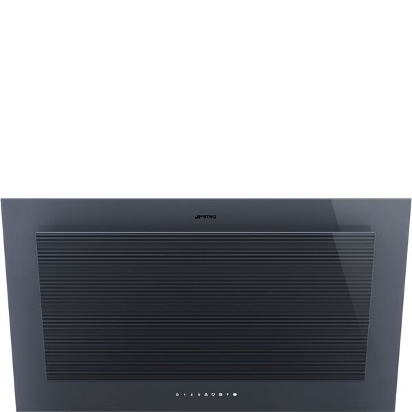 Smeg Hotte décorative murale Neptune Grey KV194G