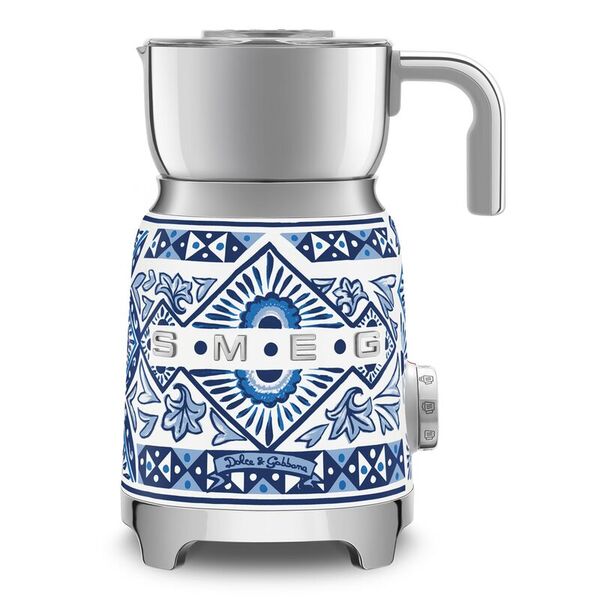Smeg Chocolatière / Mousseur à lait vintage Décoré / Spécial MFF01DGBEU