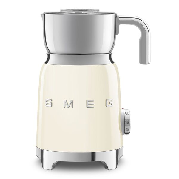 Smeg Chocolatière / Mousseur à lait vintage Crème MFF11CREU