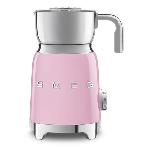 Smeg Chocolatière / Mousseur à lait vintage Rose MFF11PKEU